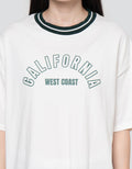 Nevada Comb California Kaos Oversize Wanita