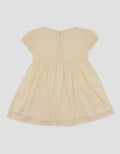Little M Woven Jepang Bordir Bunga Midi Dress Bayi