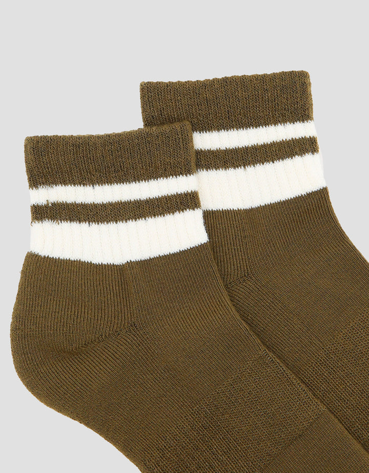 Cole 1Pk Ankle Sport Stripe Kaus Kaki Pria