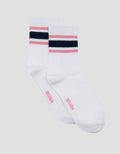 Nevada Quarter Stripe Kaus Kaki Wanita
