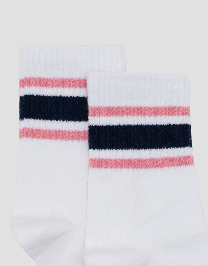 Nevada Quarter Stripe Kaus Kaki Wanita