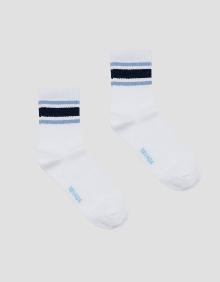 Nevada Quarter Stripe Kaus Kaki Wanita