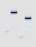 Nevada Quarter Stripe Kaus Kaki Wanita