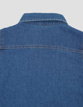 Little M Denim With Pocket Kemeja Bayi