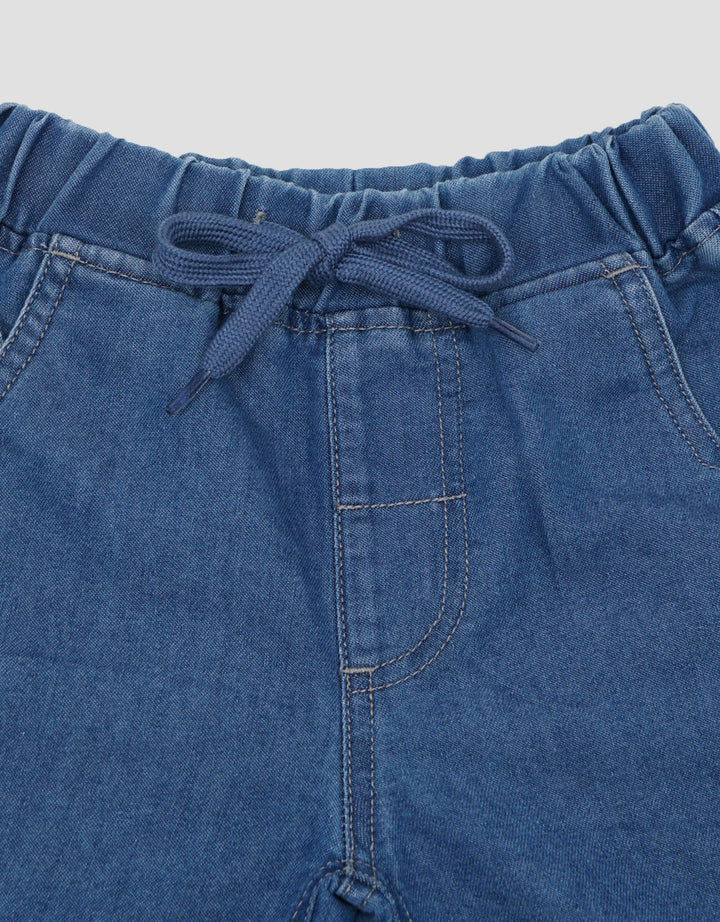 Little M Celana Pendek Denim Bayi