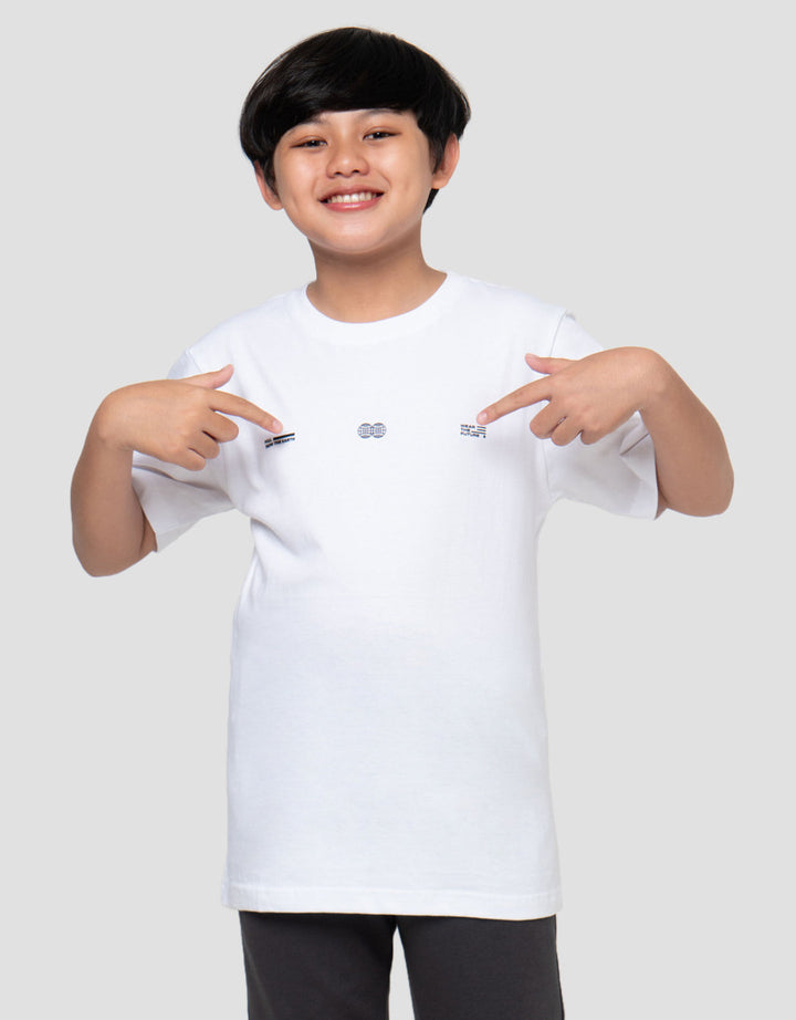 Nevada Both Side Print City Seasonal Print Kaos Anak Laki-laki