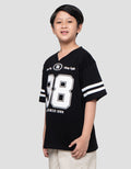 Nevada V Neck Print Kaos Oversize Anak Laki-laki