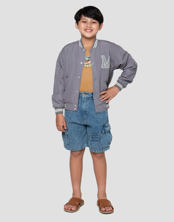 Nevada Nylon Montana Jaket Bomber Anak Laki-Laki