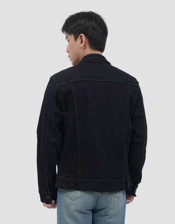 Nevada Big Trucker Regular Jaket Denim Pria