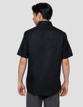 Cole Check Texture Slim Kemeja Pria