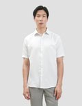 Cole Check Texture Slim Kemeja Pria