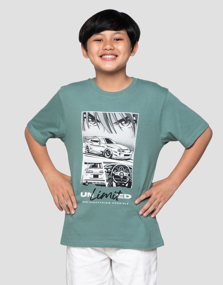 Nevada Sided Racing Kaos Anak Laki-laki