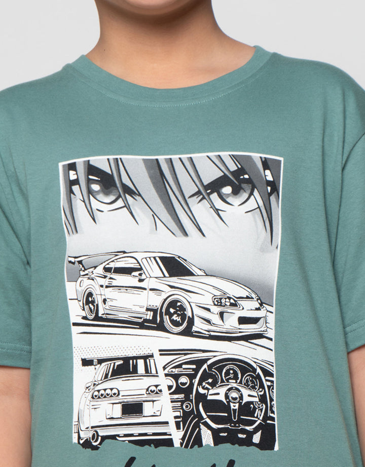 Nevada Sided Racing Kaos Anak Laki-laki