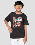 Nevada Print Car Sided Kaos Anak Laki-laki