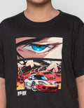 Nevada Print Car Sided Kaos Anak Laki-laki