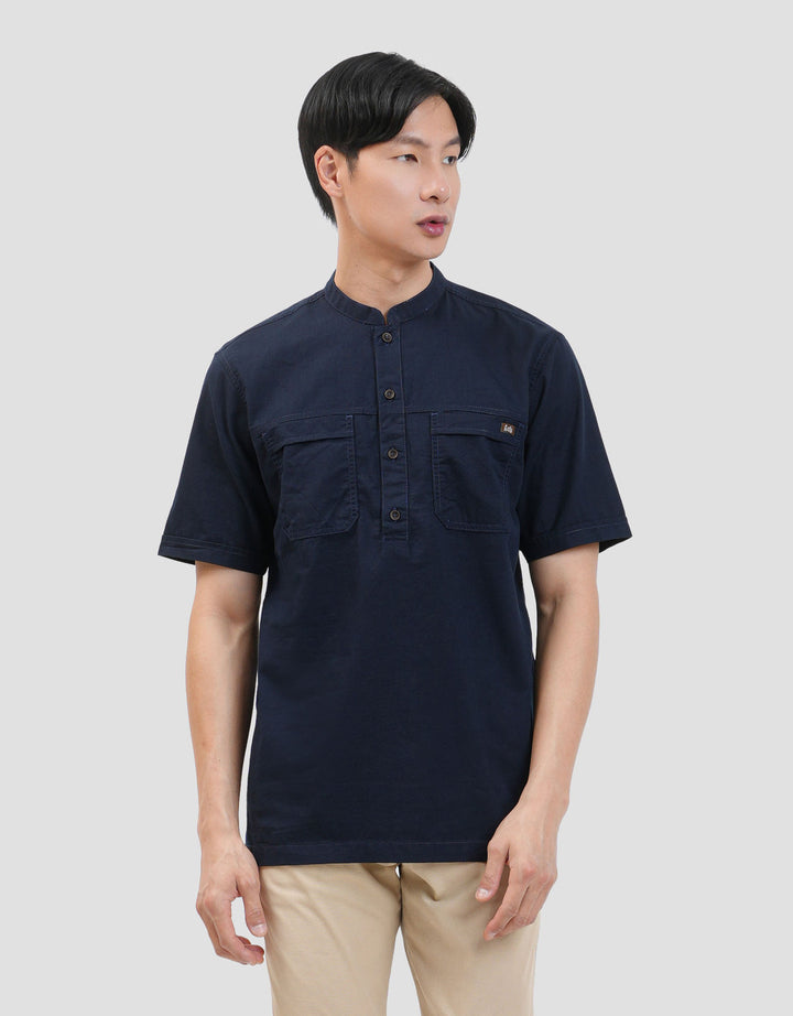 Lois Kemeja Koko Kls594Nv Pria