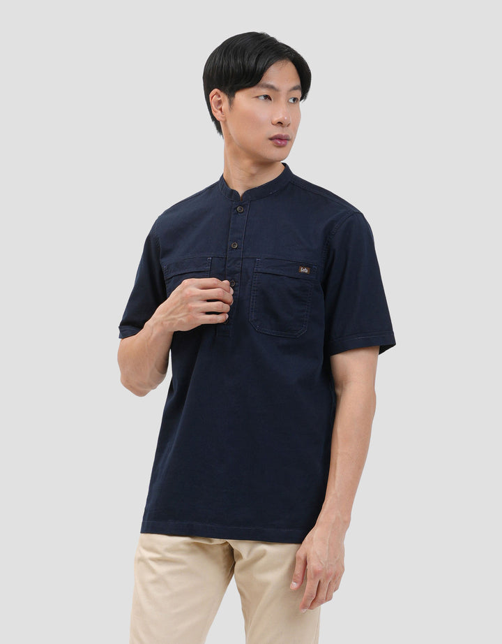 Lois Kemeja Koko Kls594Nv Pria