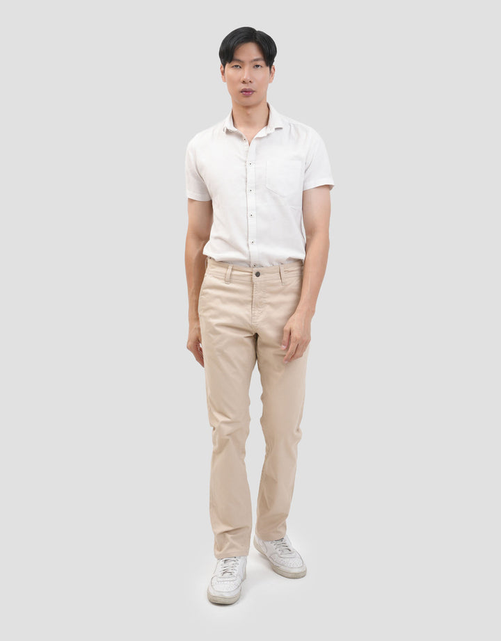 Lois Slim Stretch Fit Celana Chino Hss018Bg Pria