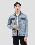 Lois Jaket Denim Mjb203E Pria
