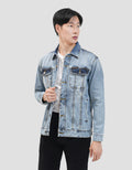 Lois Jaket Denim Mjb203E Pria