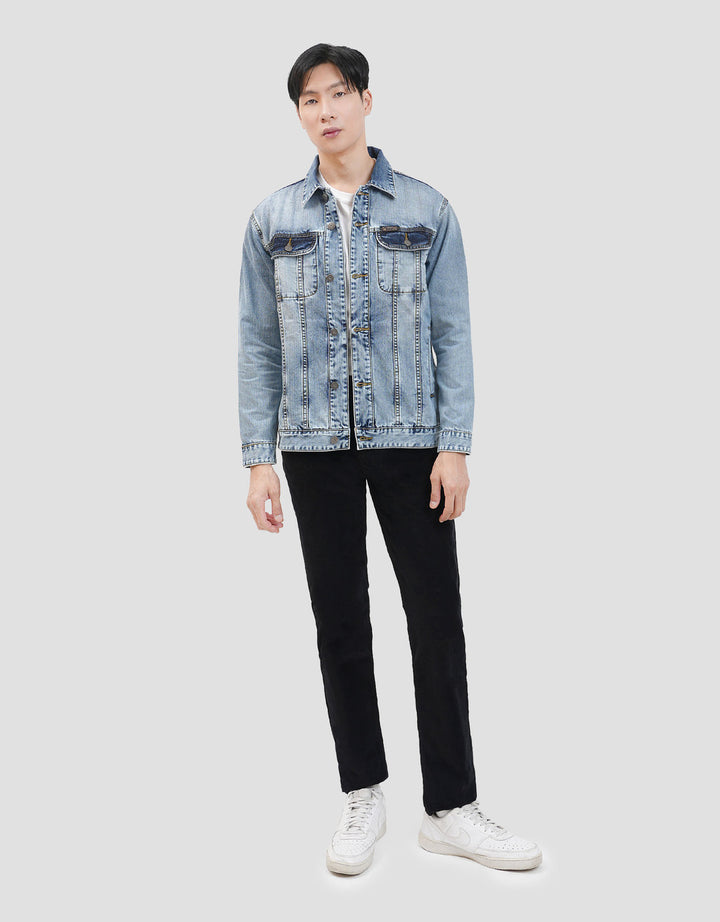 Lois Jaket Denim Mjb203E Pria