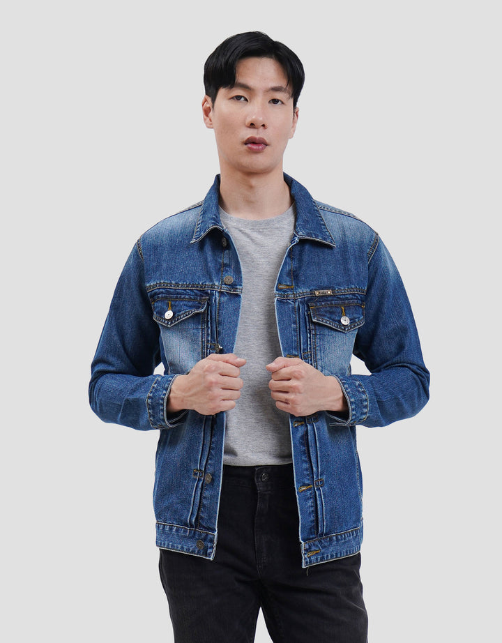 Lois MJF201D Denim Jaket Pria