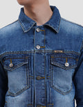 Lois MJF201D Denim Jaket Pria