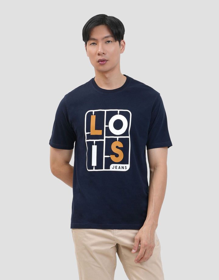 Lois KSL2484 Kaos Casual Pria