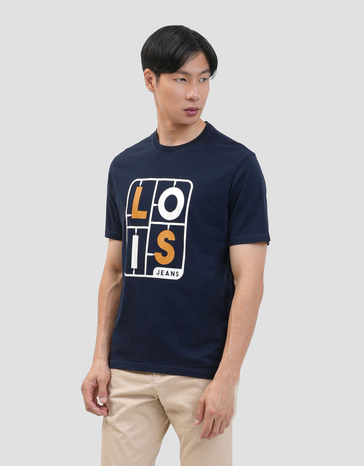 Lois KSL2484 Kaos Casual Pria