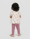 Little M Flower Print Set Baju Anak Bayi