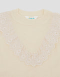 Little M Rajut With Lace Sweater Bayi