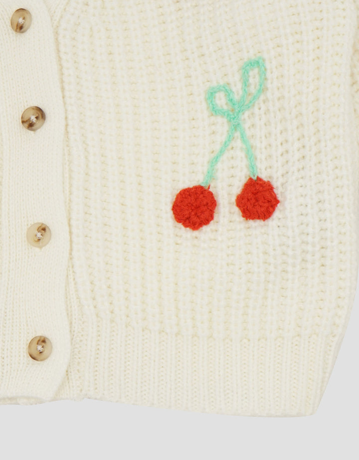 Little M Rajut Ls Cherry Sweater Bayi