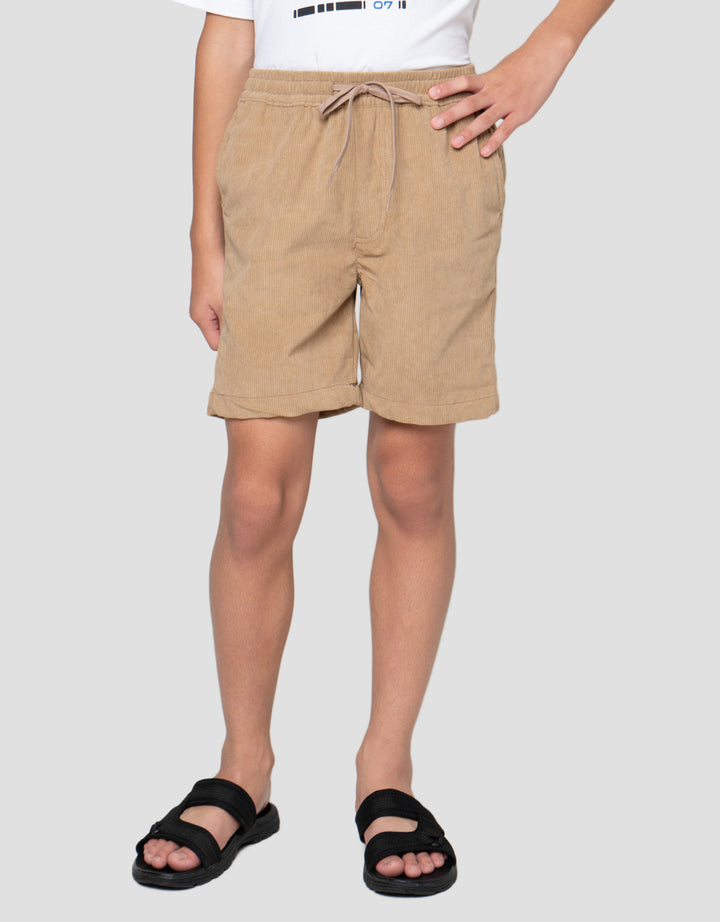 Nevada Woven Corduroy Celana Pendek Anak Laki-Laki