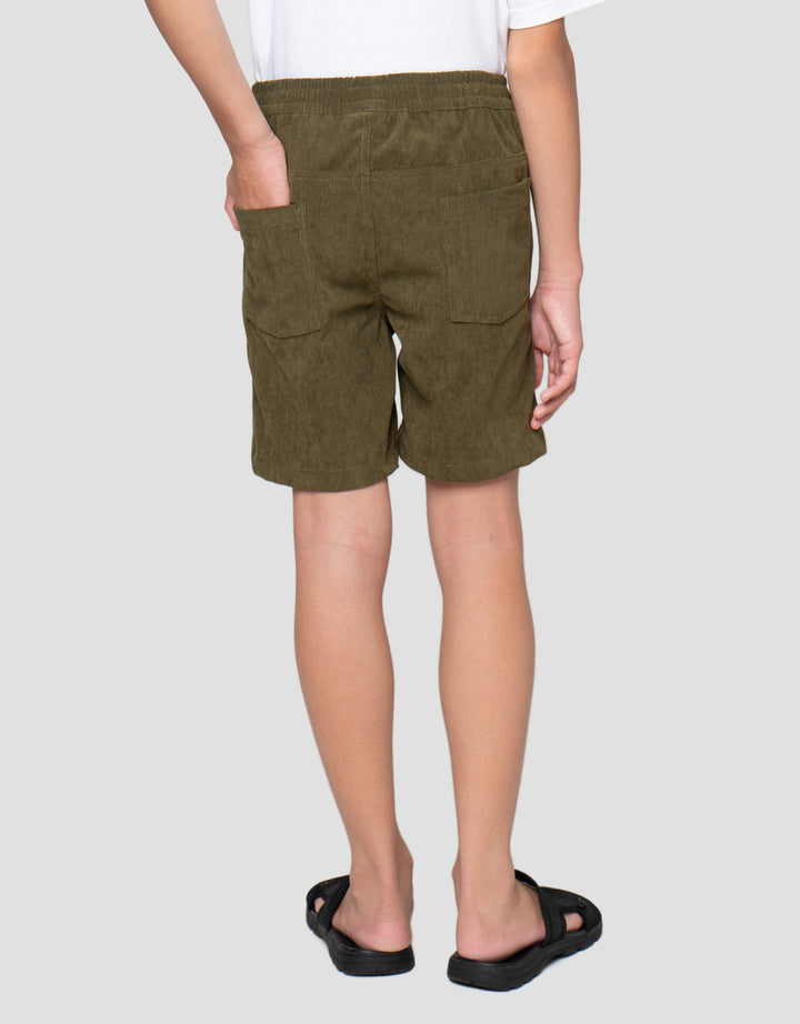 Nevada Woven Corduroy Celana Pendek Anak Laki-Laki