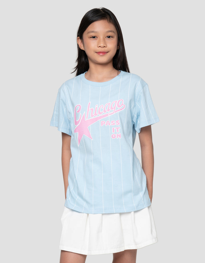 Nevada Sablon 3 Kaos Anak Perempuan