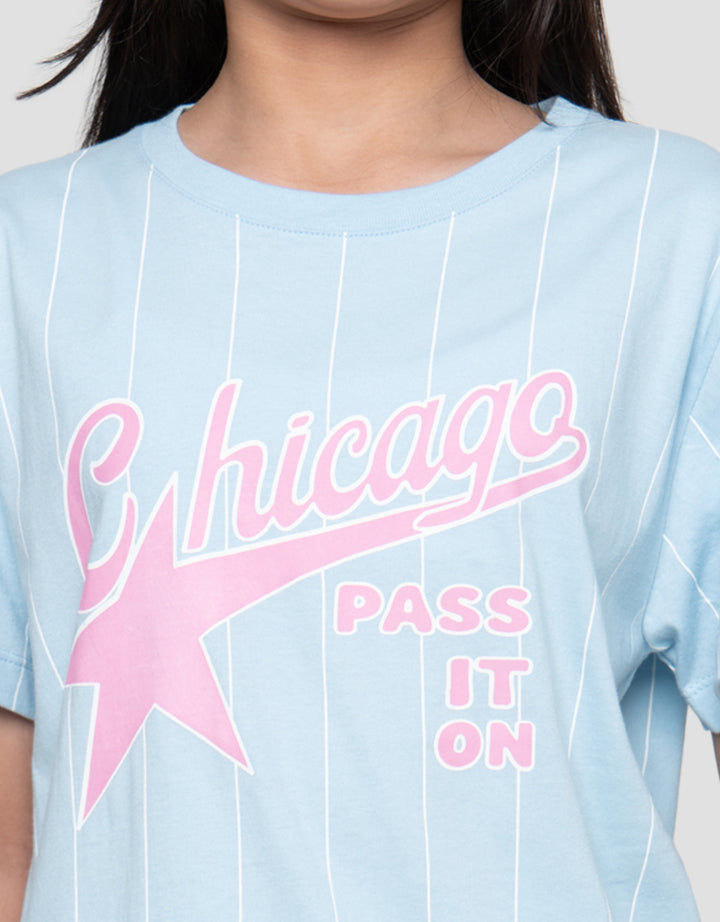 Nevada Sablon 3 Kaos Anak Perempuan