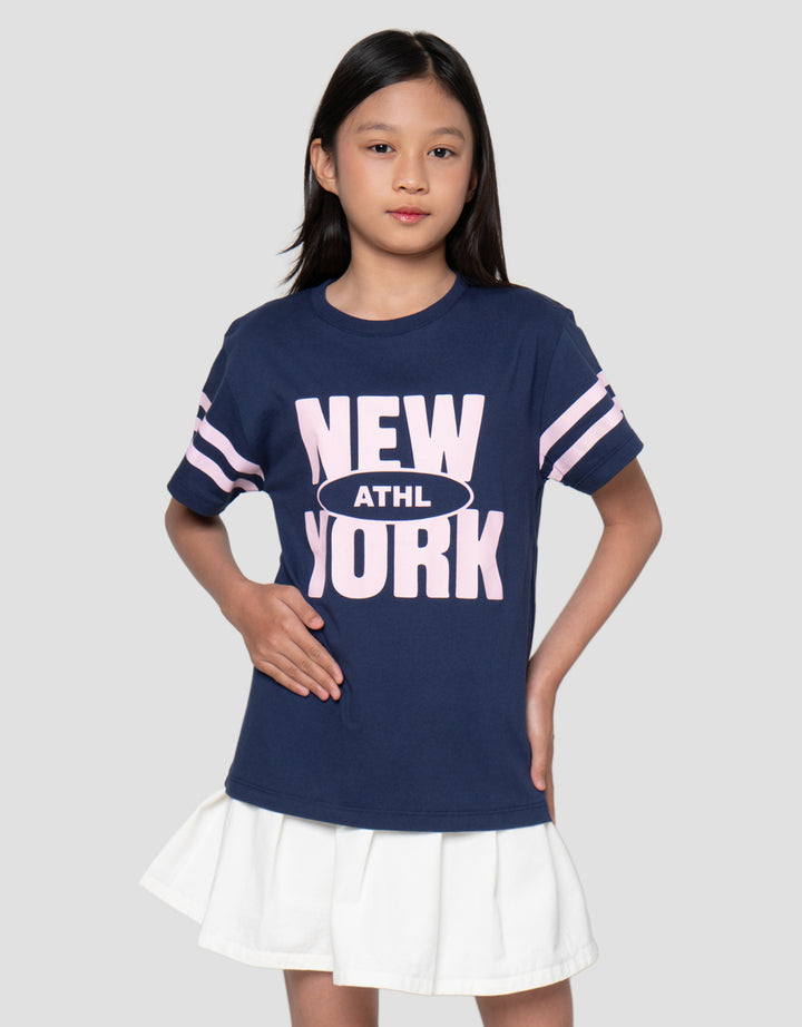 Nevada Sablon 4 Kaos Anak Perempuan