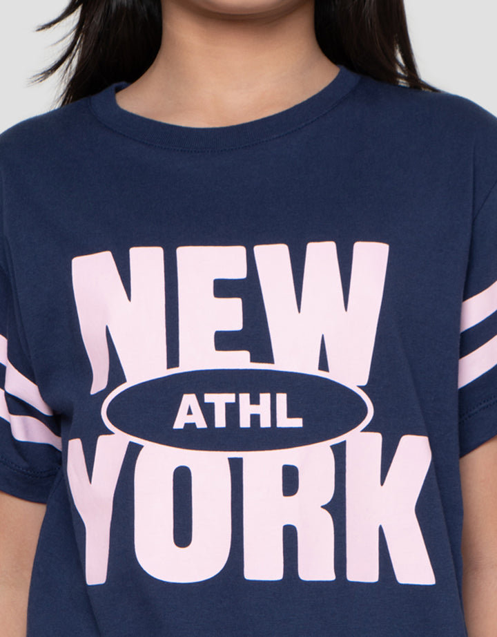 Nevada Sablon 4 Kaos Anak Perempuan