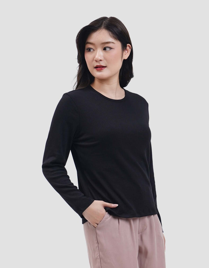 Connexion Rib Style Kaos Wanita
