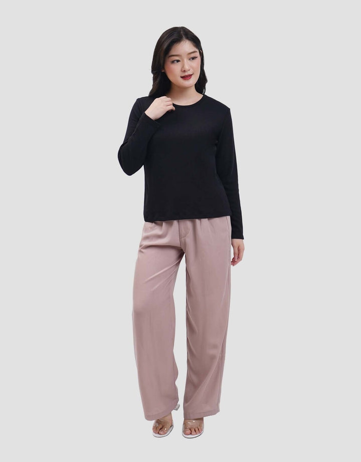 Connexion Rib Style Kaos Wanita