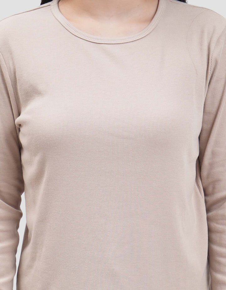 Connexion Rib Style Kaos Wanita