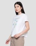 Connexion Print Bunga Le Bouquet Kaos Wanita