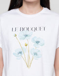 Connexion Print Bunga Le Bouquet Kaos Wanita