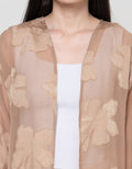 Connexion Flowy Burnt Out Long Outer Wanita