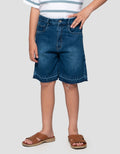 Nevada Jorts Cucian Lepas Acid 2 Celana Denim Anak Laki-Laki
