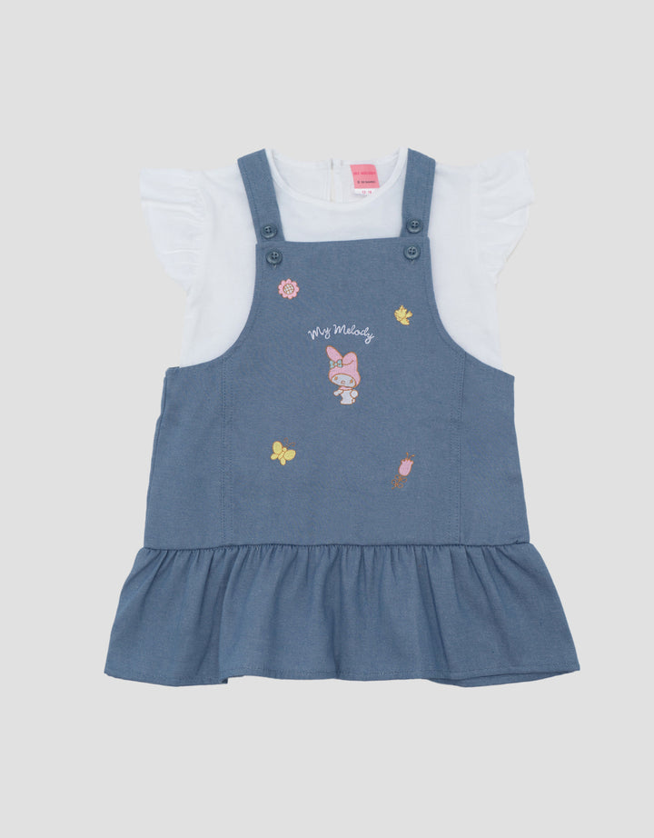 Character My Melody Dress Overall Bayi