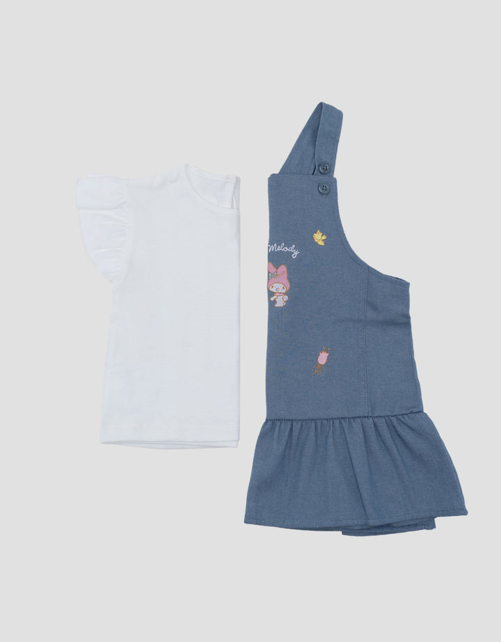 Character My Melody Dress Overall Bayi