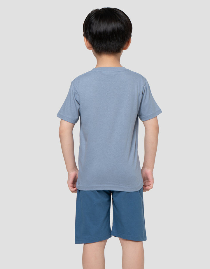 Little M Best Friend Dino Pakaian Setelan Anak Laki-laki