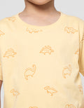 Little M Fullprint Dino Pakaian Setelan Anak Laki-laki
