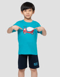 Little M Mixer Truck Pakaian Setelan Anak Laki-laki